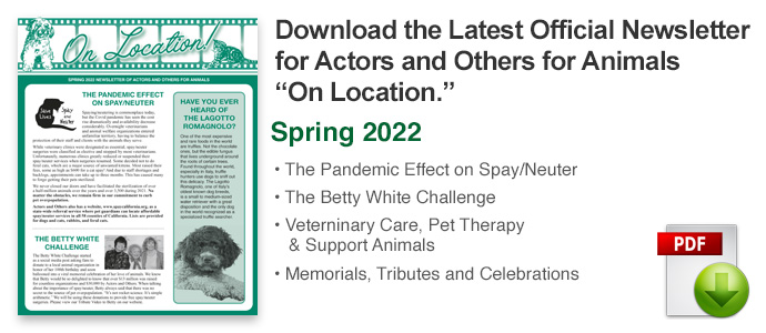 Latest Actors and Others Newsletter
